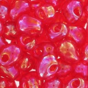 Miyuki Fringe beads 3.4mm DP254 - Tr Red AB x8g