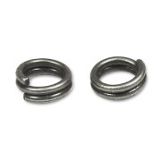 Double jumprings 5x0.6mm black nickel  x50|raw }}