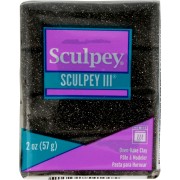 Sculpey III 57 gr - Black Glitter (n°541) x1|raw }}