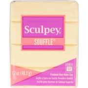 Sculpey Polyclay Soufflé - Oven-bake Clay 48gr Ivory (n°6647) x1|raw }}