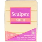 Sculpey Polyclay Soufflé - Oven-bake Clay 48gr Ivory (n°6647) x1