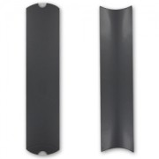 Cardboard gift box 25x6,5x2cm Shiny Black x1