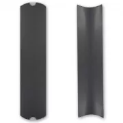 Cardboard gift box 25x6,5x2cm Shiny Black x1