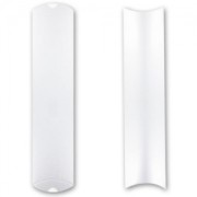 Cardboard gift box 25x6,5x2cm White x1