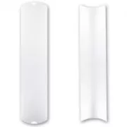 Cardboard gift box 25x6,5x2cm White x1