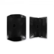 Cardboard gift box  7x7.5x2.3cm Black x1