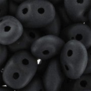 SuperDuo 2.5x5mm Jet Mat x10g