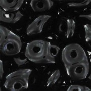 SuperDuo 2.5x5mm Jet x10g