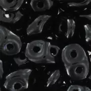 SuperDuo 2.5x5mm Jet  x10g