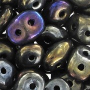 SuperDuo 2.5x5mm Brown Iris x10g