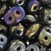 SuperDuo 2.5x5mm Brown Iris x10g