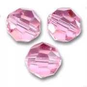 Perles rondes  PureCrystal 5000 3 mm Light Rose x20