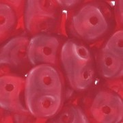 SuperDuo 2.5x5mm Ruby Mat x10g|raw }}