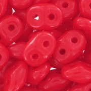SuperDuo 2.5x5mm Red Coral  x10g|raw }}