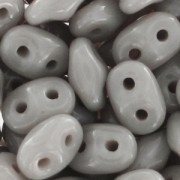 SuperDuo 2.5x5mm Opaque Grey  x10g|raw }}