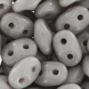 SuperDuo 2.5x5mm Opaque Grey  x10g