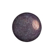 14mm Glass round cabochon by Puca® - Opaque Mix Amethyst Gold Ceramic Look x1|raw }}