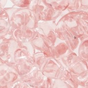 SuperDuo 2.5x5mm Light Rose  x10g