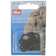 Fur hooks and eyes - Prym - Black x3|raw }}