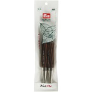 15mm Prym Wooden Interchangeable Knitting Needle Tips - Natural x2|raw }}