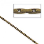 Snake chain 1.3mm Bronze tone x1m|raw }}