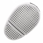 16x10mm Magnetic clasp for 5 mm lace - Fine Antique silver plating x1