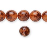 Buri seeds 12mm Brown  x 5