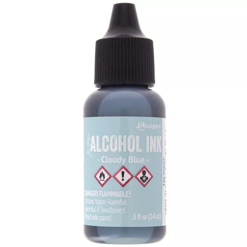 Adirondack Transparent Alcohol Ink Tim Holtz - Cloudy Blue x14ml