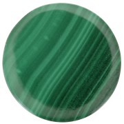 10mm Round flat cabochon - pallet - gemstone - Malachite x1|raw }}