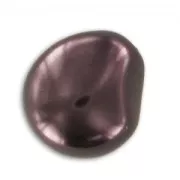 pearly Baroque 16x14mm Brown x1