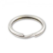 Round shape keyring 20mm Antique Silver Plating x1