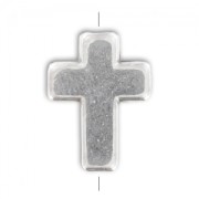 Cross 16mm Antique Silver Plating x1|raw }}
