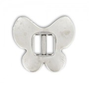 Butterly spacer 17x19mm Antique Silver Plating x1