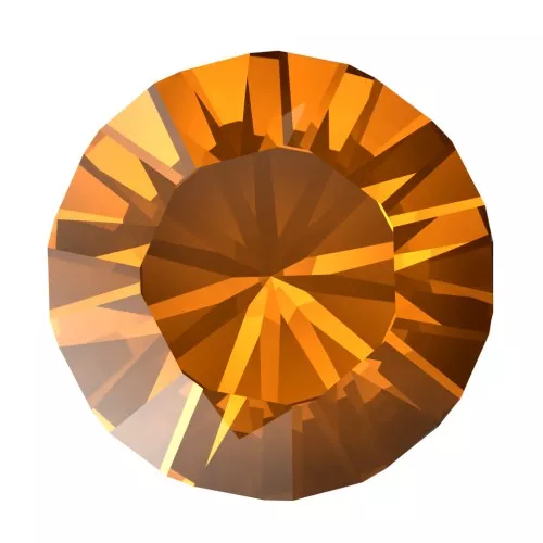 1.8mm PureCrystal 1028 Round Stone - Light Amber x50