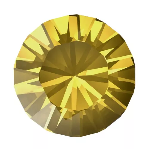 1.8mm PureCrystal 1028 Round Stone - Golden Topaz x50