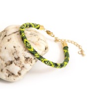 Cord ends 5 mm - Fine gold plated x4