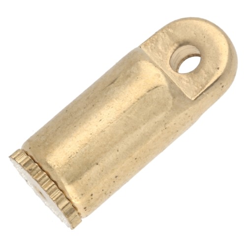 Terminator to screw for 0,65mm cords Gold tone x1