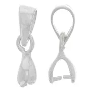 10 mm pendant clasp with 925 Sterling Silver bangle x1