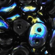 SuperDuo 2.5x5mm Jet AB x10g|raw }}