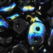 SuperDuo 2.5x5mm Jet AB x10g