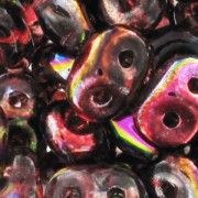 SuperDuo 2.5x5mm Magic Red Brown x10g|raw }}