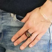 3mm Holeless beads - mini balls - Fine silver plating x100