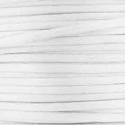 Polyester Rattail cord 1.5mm White x3m