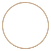 17cm Wooden circle for dream catcher and decoration - Natural x1|raw }}
