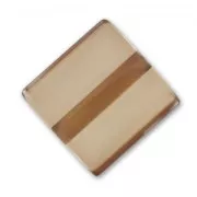 Square 26mm Smoked Topaz x1