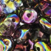 SuperDuo 2.5x5mm Magic Violet Green x10g|raw }}