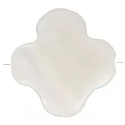 8mm Mother of Pearl Clover Bead - Natural x1
