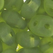 SuperDuo 2.5x5mm Olivine Mat x10g|raw }}