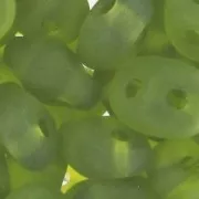 SuperDuo 2.5x5mm Olivine Mat x10g