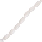 Olive beads 7x4 mm - Mother of pearl x40 cm|raw }}